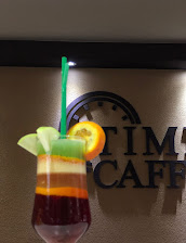 Ledene kafe na terasi